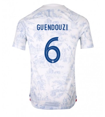 Frankrike Matteo Guendouzi #6 Bortedrakt VM 2022 Kortermet
